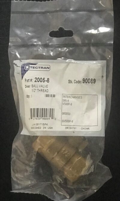 2005-8 - BALL VALVE