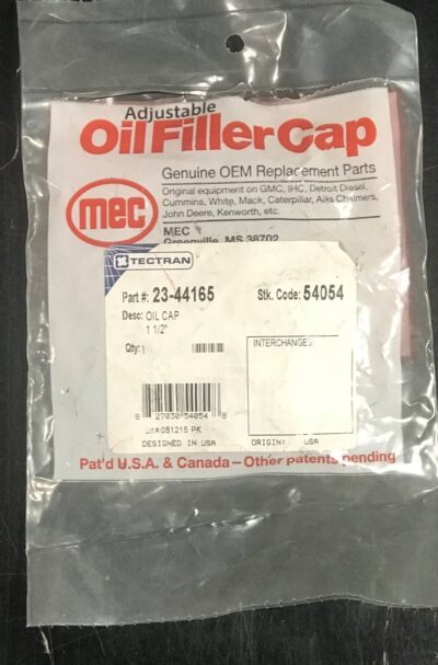 23-44165 - OIL FILLER CAP