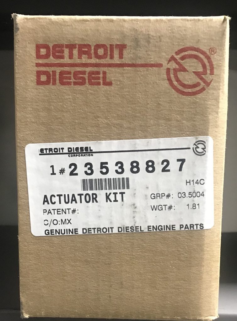 Detroit Diesel Series 60 >> DDE 23538827 - ACTUATOR KIT - Pacific Power Group Detroit Diesel Series 60 >> DDE 23538827 - ACTUATOR KIT - Pacific Power Group