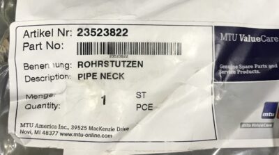 23523822 - HP-INT PIPE NECK