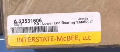 A-23531606 - KIT - LOWER END BEARING 'LATE'