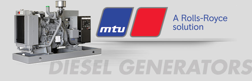 80 200 kWe diesel generators mtu