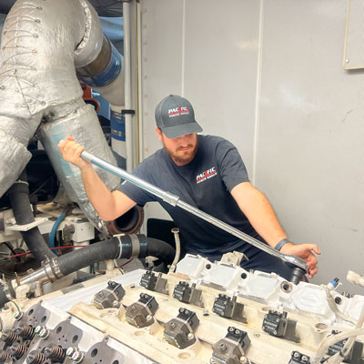 Group mtu marine engine component rebuilds service in Salmon Bay Seattle Washington