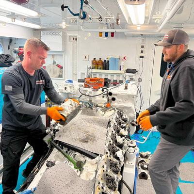 MSHS Pacific Power Group mtu marine engine maintenance repair and overhaul service Salmon Bay Washington
