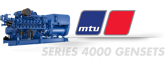 Series 4000 GenSet MTU