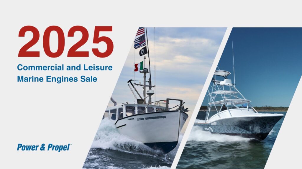 2025 Commercial and Leisure Marine Engines Sale MSHS PPG